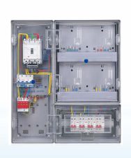 LY-FKD401单相四表位南网费控电能计算箱