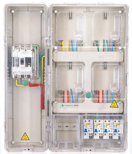 LY-K401C+Z 单相四位插卡式电表箱