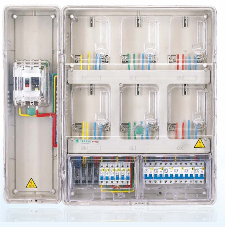 LY-K601C+Z 单相四位插卡式电表箱