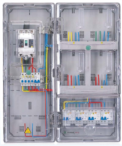 LY-K401D 单相四位插卡式电表箱