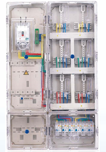 LY-K601DL 单相六位插卡式电表箱