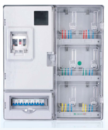 LY-K601E 单相六位插卡式电表箱