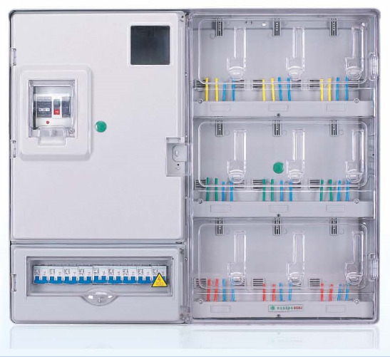 LY-K901E 单相九位插卡式电表箱