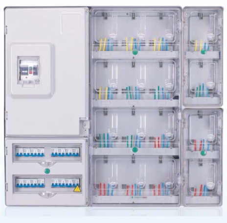 LY-K1601E 单相十六位插卡式电表箱