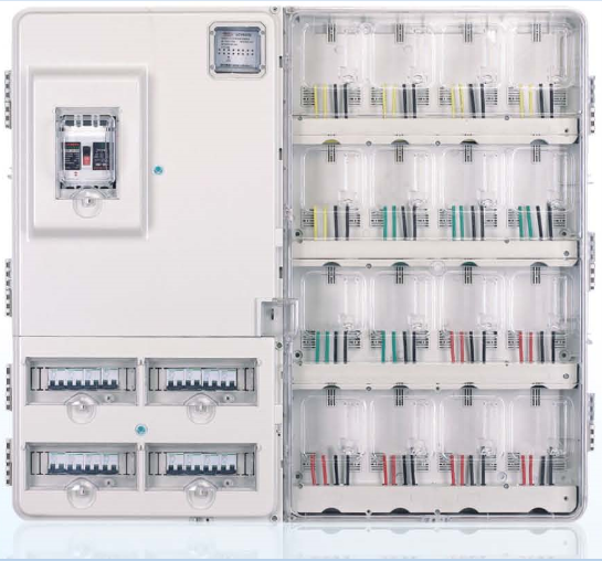 LY-K1601B 单相十六位插卡式电表箱