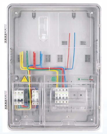 LY-SK-101K+C 三相一表位带采集计量箱（插卡）