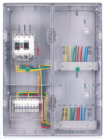 LY-SK-201M 三相二表位计量箱（插卡）
